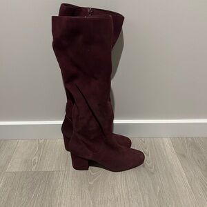 Aldo Lilinia Burgundy Tall Boots